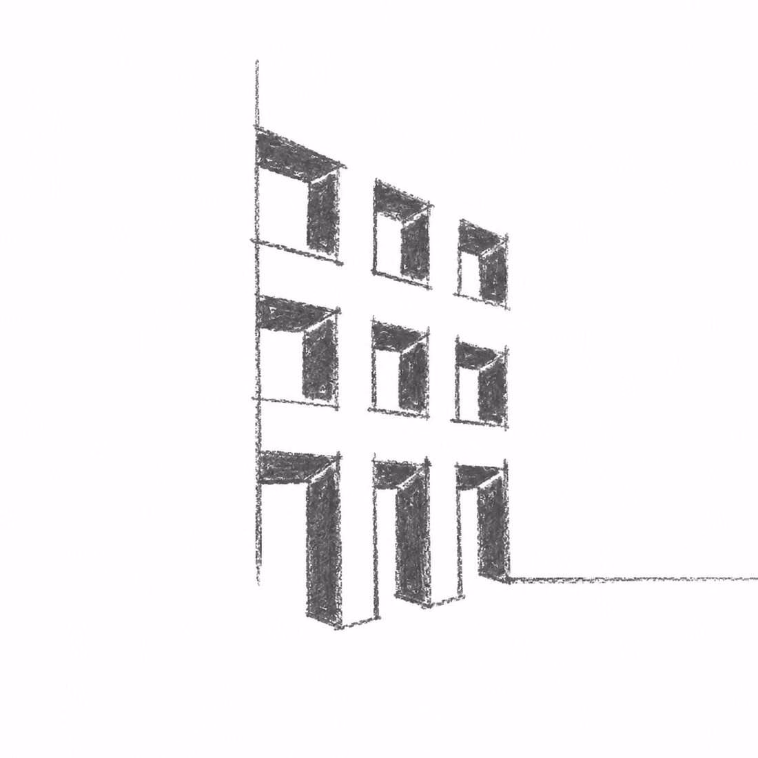 Boceto arquitectónico