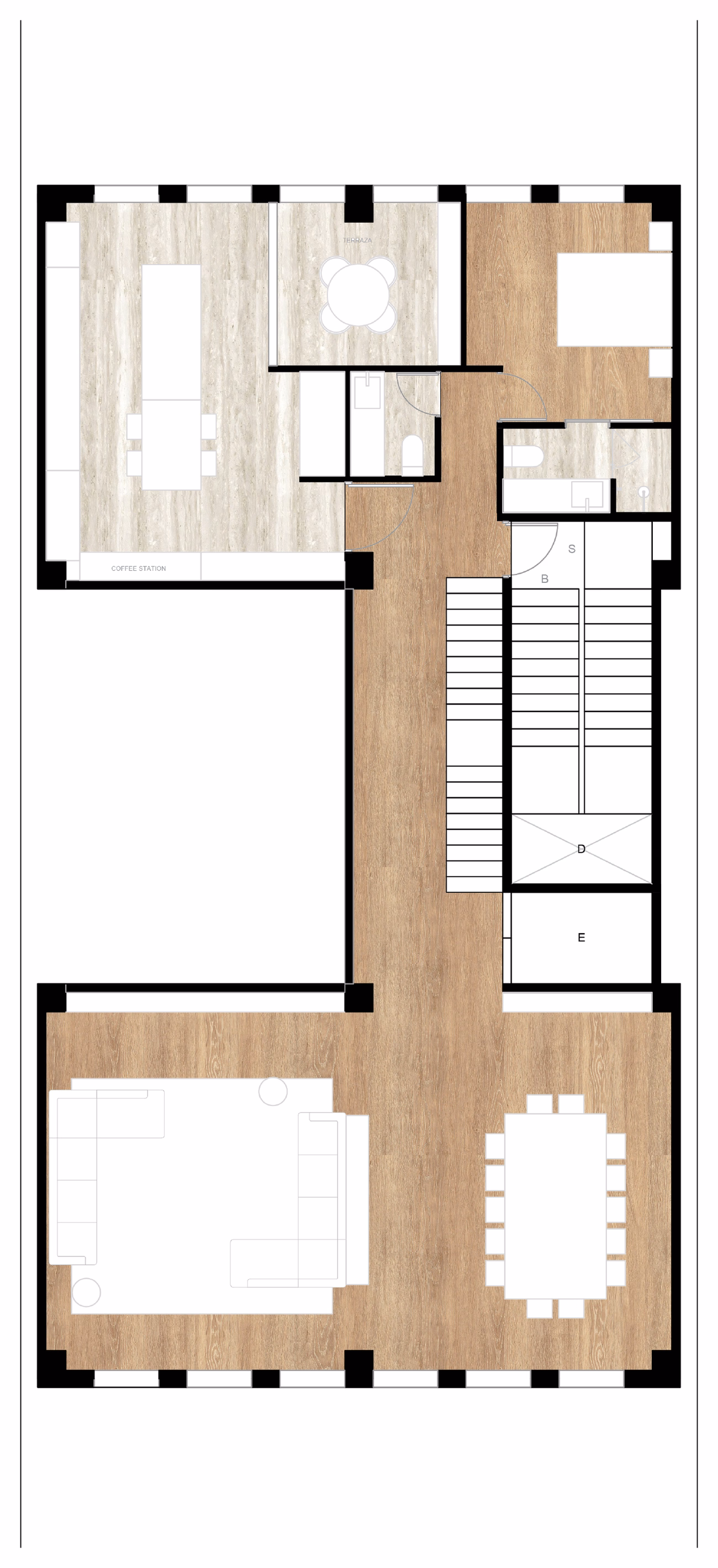 El Penthouse &middot; primer nivel