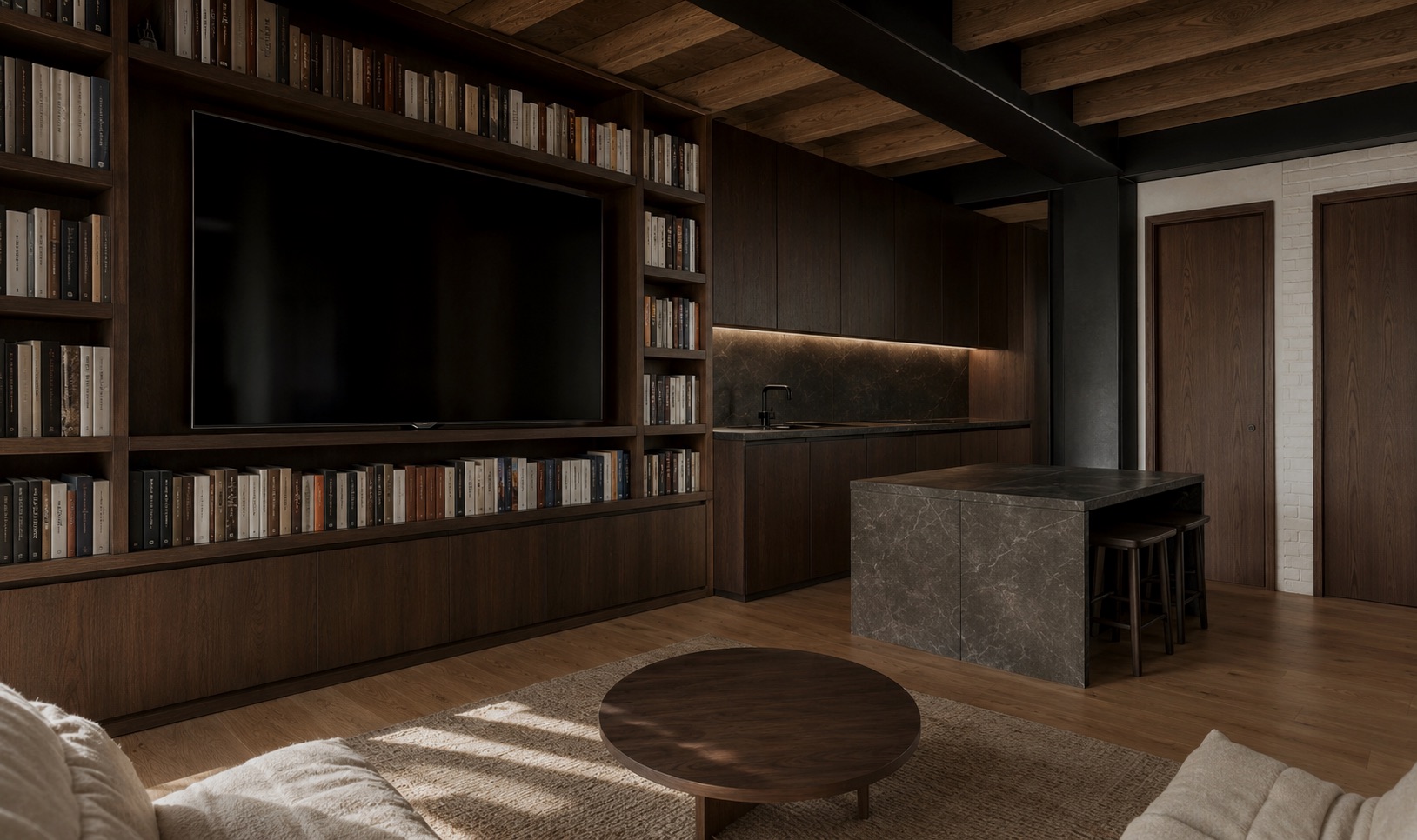 Tipo A &middot; la biblioteca y la cocina, en un mismo aire